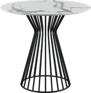 Black Monroe Cafe Table